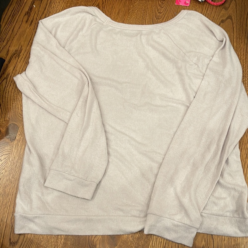 Lauren Moshi Grey/Purple Sweatshirt - Picture 6 of 7